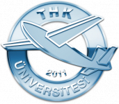 Türk Hava Kurumu Üniversitesi logo